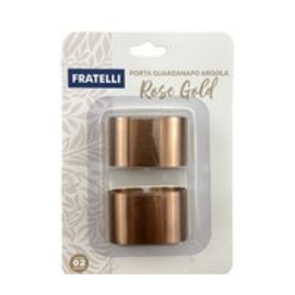 PORTA GUARDANAPO ARGOLA ROSE 2PCS