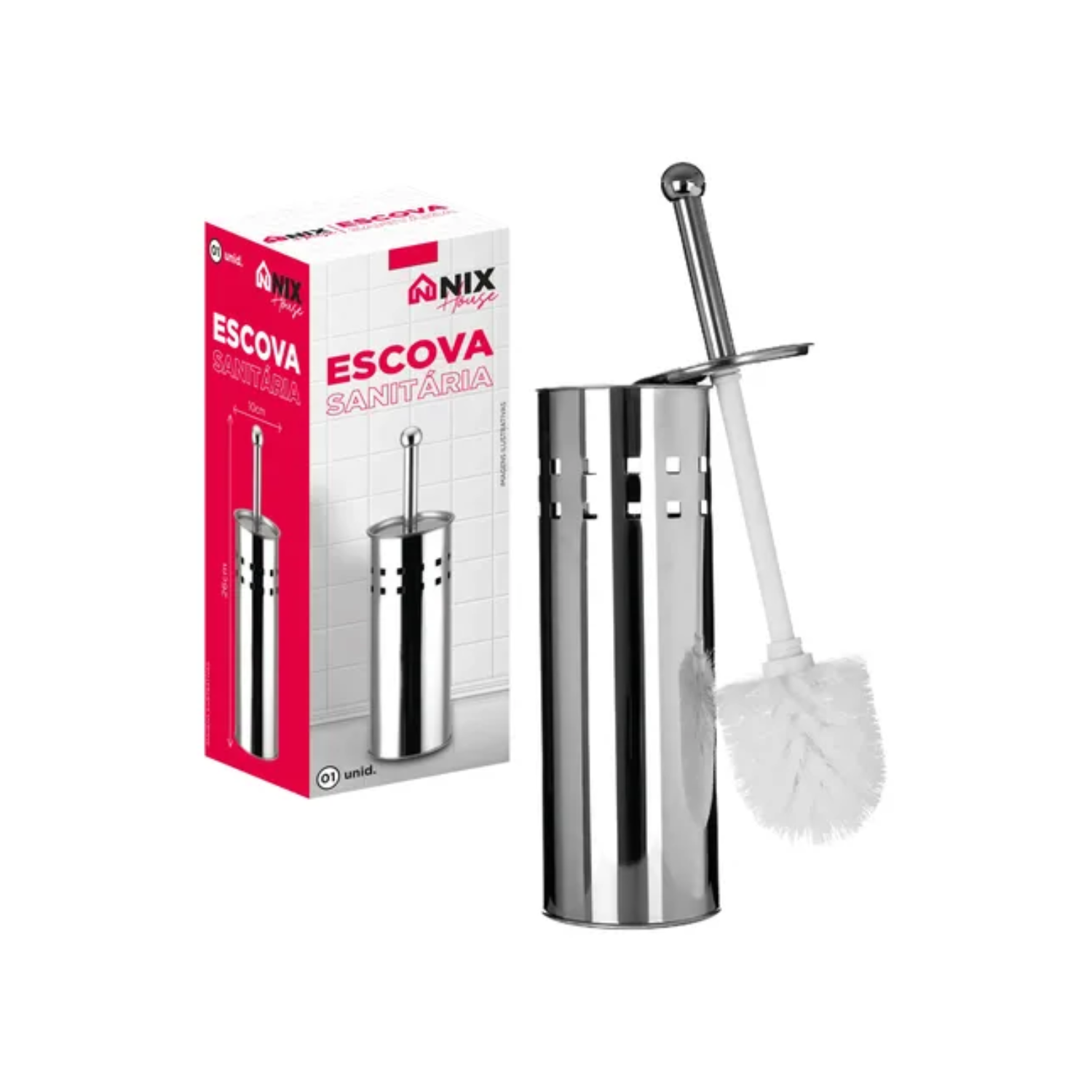 Escova Sanitária Inox