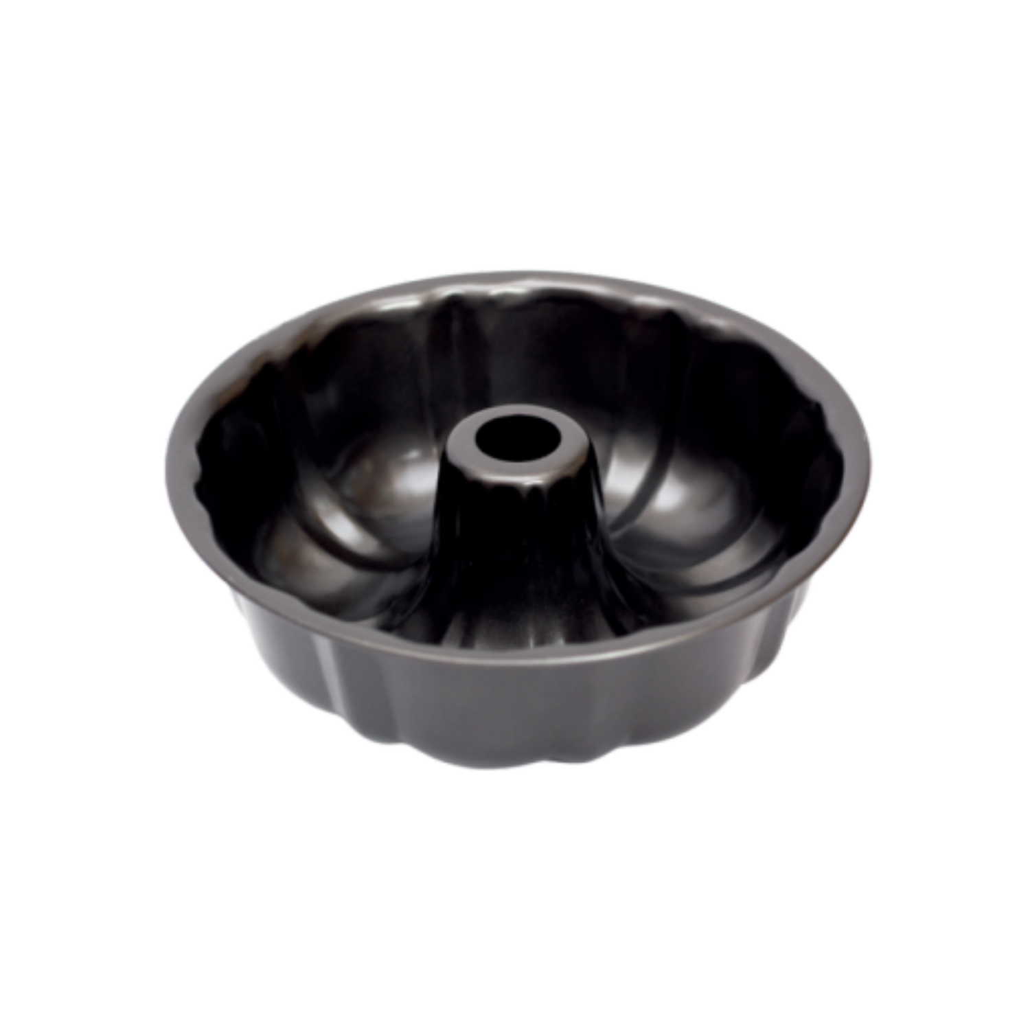 Assadeira com Furo no Meio para Bolo 24 x 7,8 cm - Aço carbono com revestimento antiaderente
