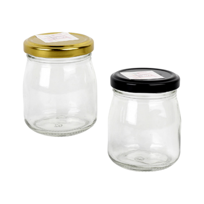POTE DE VIDRO PARA ORNAMENTAÇÃO 170ML