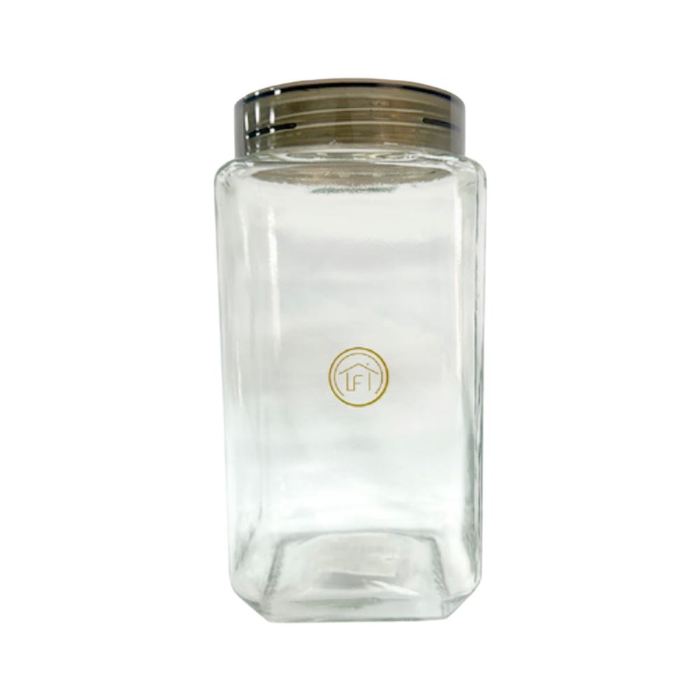 POTE DE VIDRO PARA ORNAMENTAÇÃO 2L